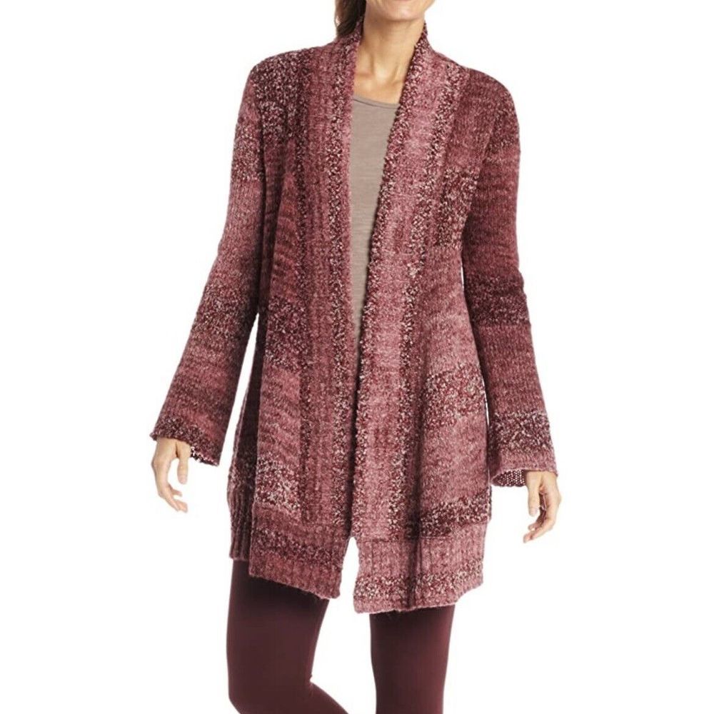 Prana Urban Outfitters Rhonda Duster Cardigan‎ Long Sweater Size L Wool Blend